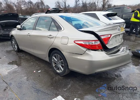 2016 Toyota Camry Se z USA, uszkodzony, nr VIN 4T1BF1FK0GU188300